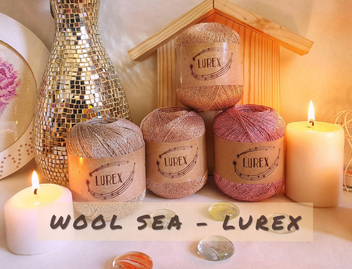 Wool Sea Lurex