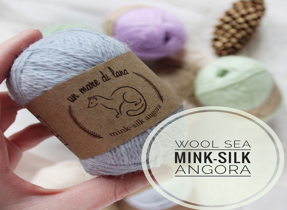 Wool Sea Mink-Silk Angora